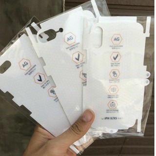 Dán lưng PPF iphone nhám chống vân tay