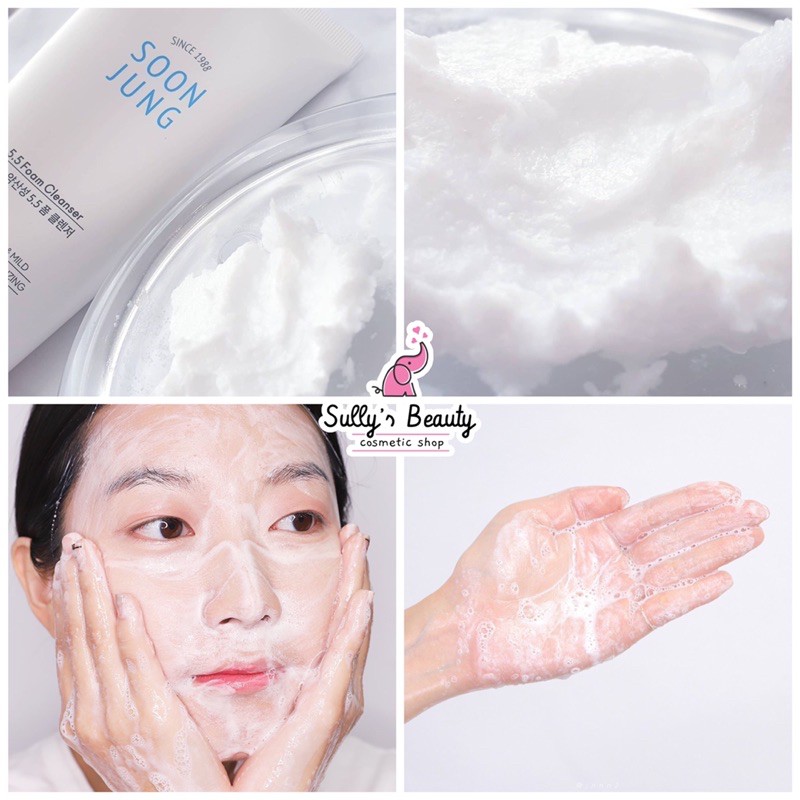 Sữa rửa mặt Soon Jung 5.5 pH