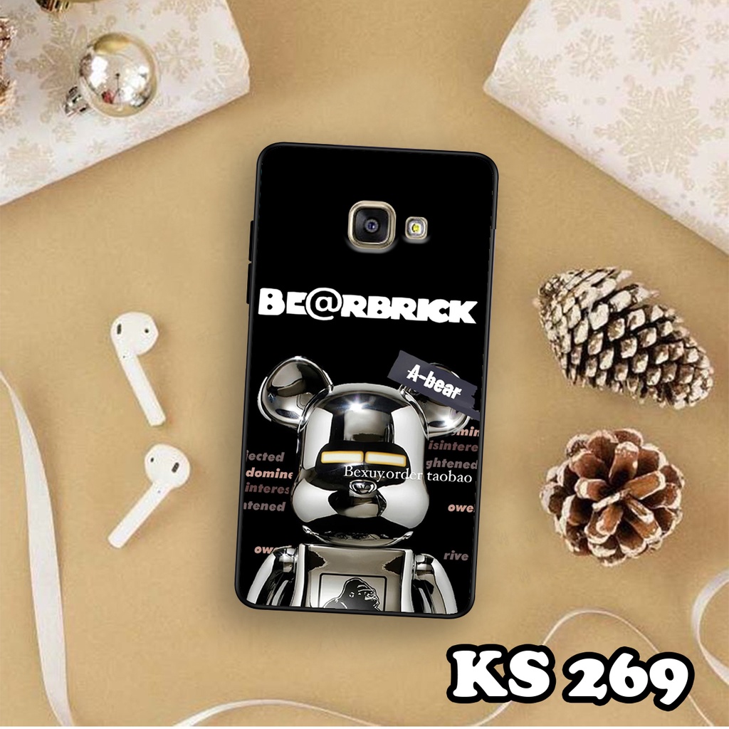 Ốp lưng Samsung A7 2017 - Samsung A5 2017 - Samsung A3 2017 - Ốp in hình Gấu B.Ŗİ.ÇK - Lưng nhám viền TPU cao cấp