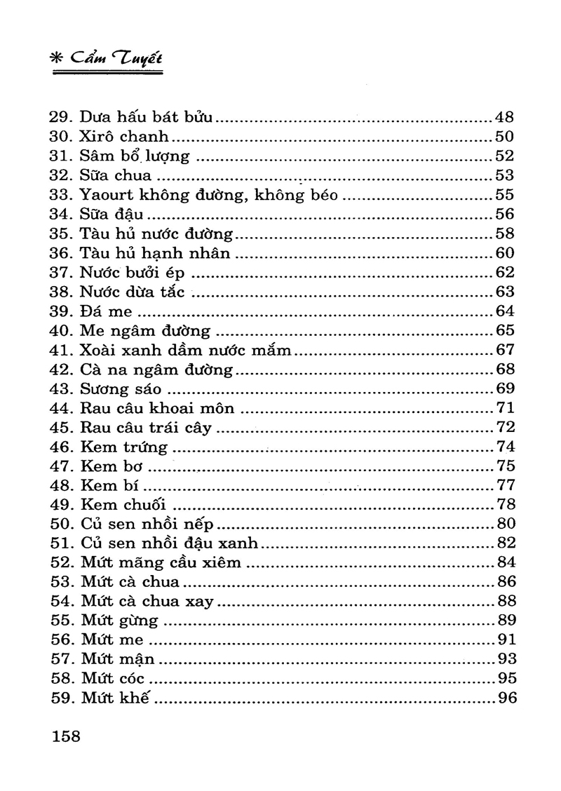 Sách Các Món Giải Khát Ăn Chơi (Tái Bản)