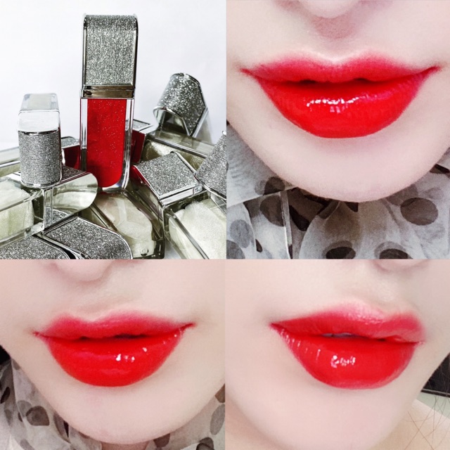 Son dưỡng có màu Đỏ Cam#02 Lucky Lipstick Organic siêu mềm môi