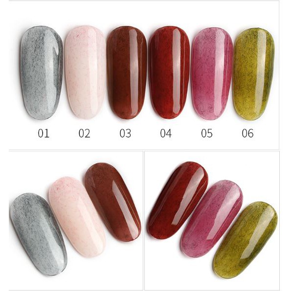 Sơn gel AS set 6 màu sơn lông SR