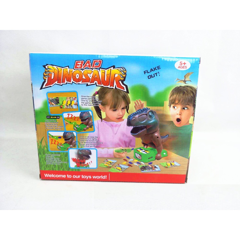Trò Chơi Khủng Long Ngậm Xương Hộp Lớn