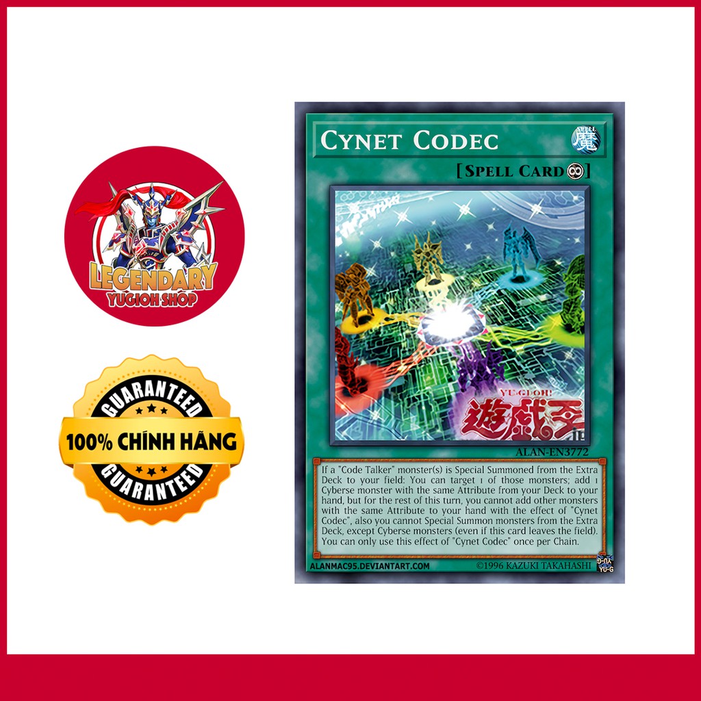 [EN][Thẻ Bài Yugioh Chính Hãng] Cynet Codec