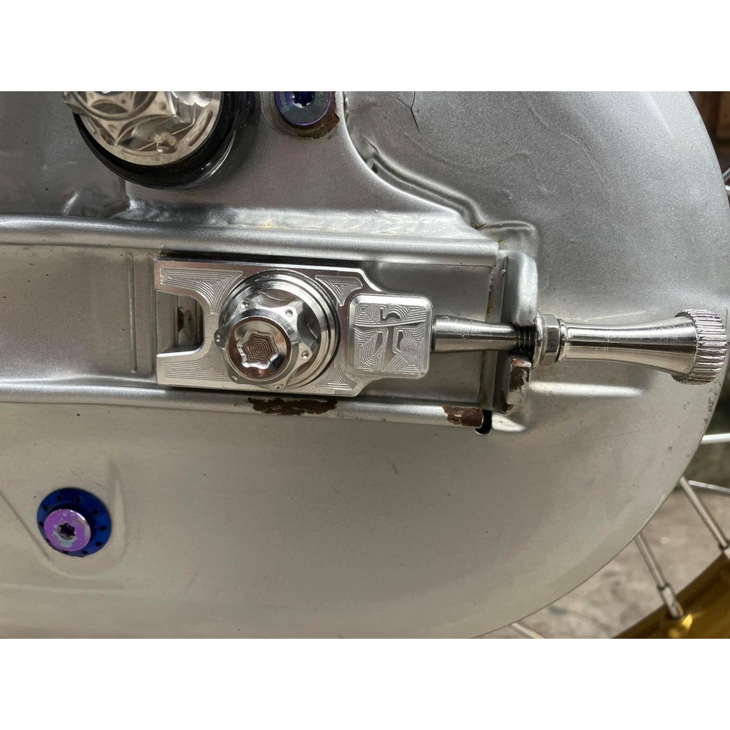 (MỚI VỀ) PÁT tăng sên độ, bát kéo sên độ NHÔM CNC gắn các dòng xe WAVE, DREAM, FUTURE, SIRIUS...