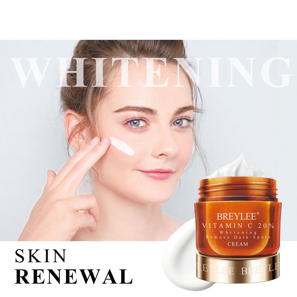 Kem Dưỡng Da Mặt Breylee Chứa Vitamin C Dưỡng Ẩm Và Làm Trắng Da 40g