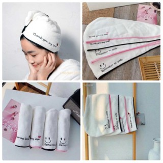 Khăn quấn ủ tóc siêu thấm nhanh khô loại 1