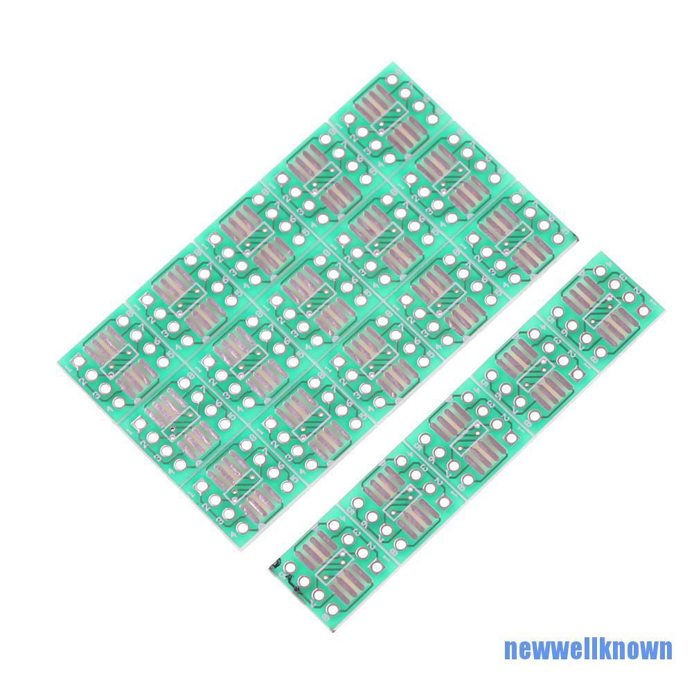 Set 20 Linh Kiện Điện Tử Newwellknown 0610 Sop8 So8 Soic8 Tssop8 Msop8 To Dip8 Pcb Conveter Hf