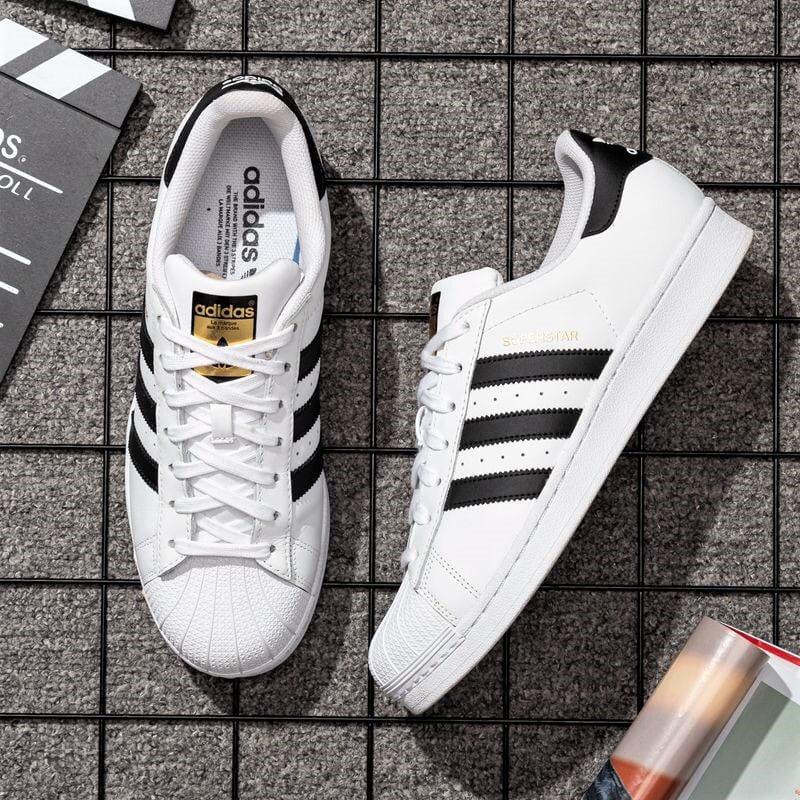 Giày Adidas Superstar trắng tem vàng sneaker thể thao nam nữ EG4958 - Hàng Chính Hãng - Sneaker89-Giày thể thao