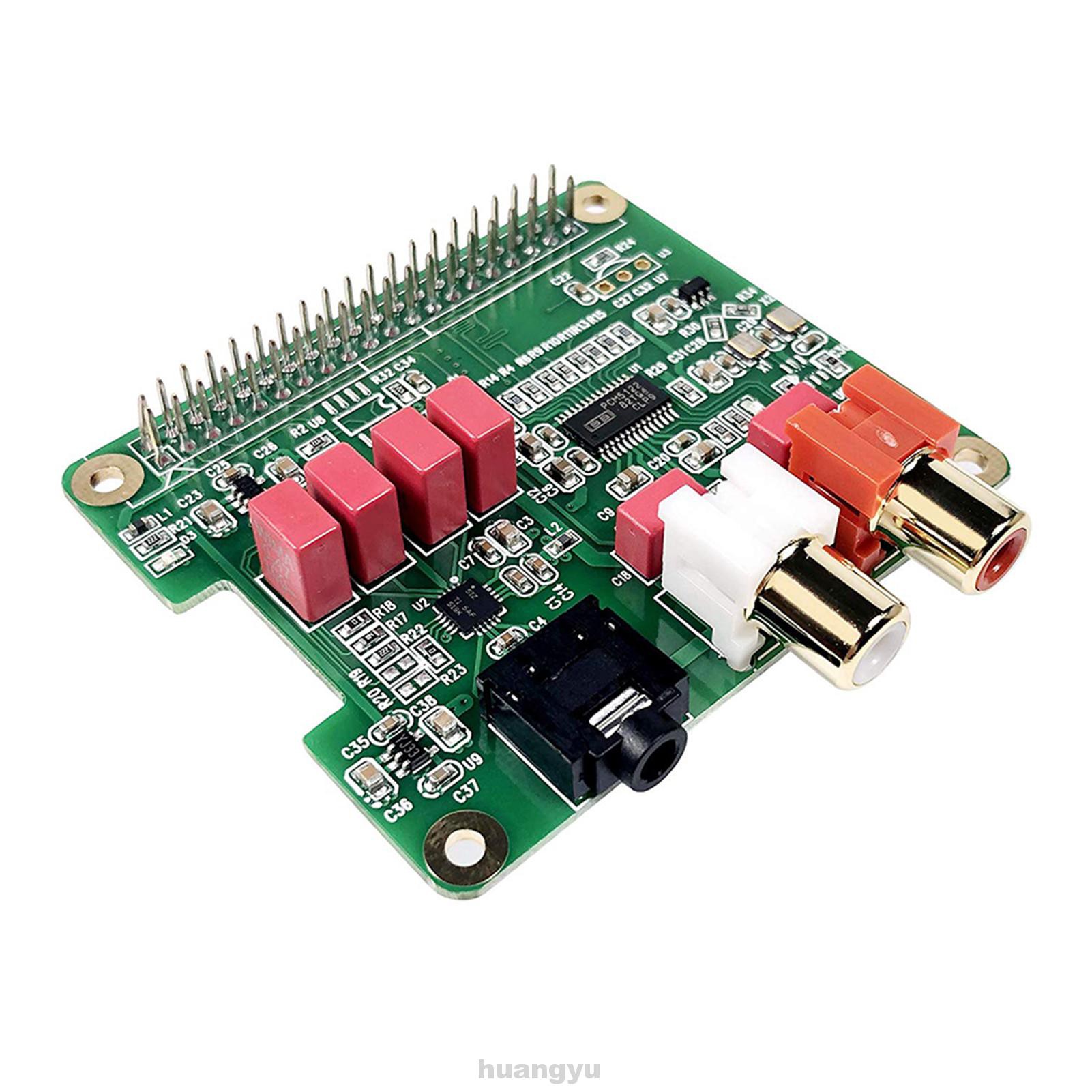 Bảng Mạch Âm Thanh Hifi Dac Pcm5122 384khz Cho Raspberry Pi 3b