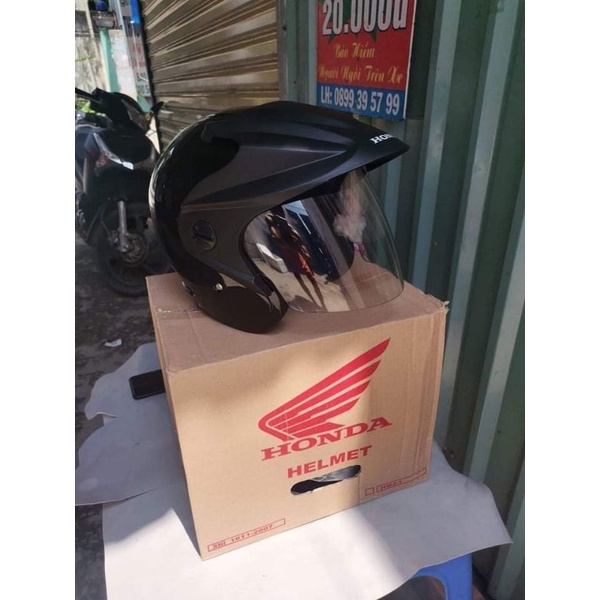 Nón Honda HMJ 1 3/4 nhập khẩu theo xe. nón đẹp.