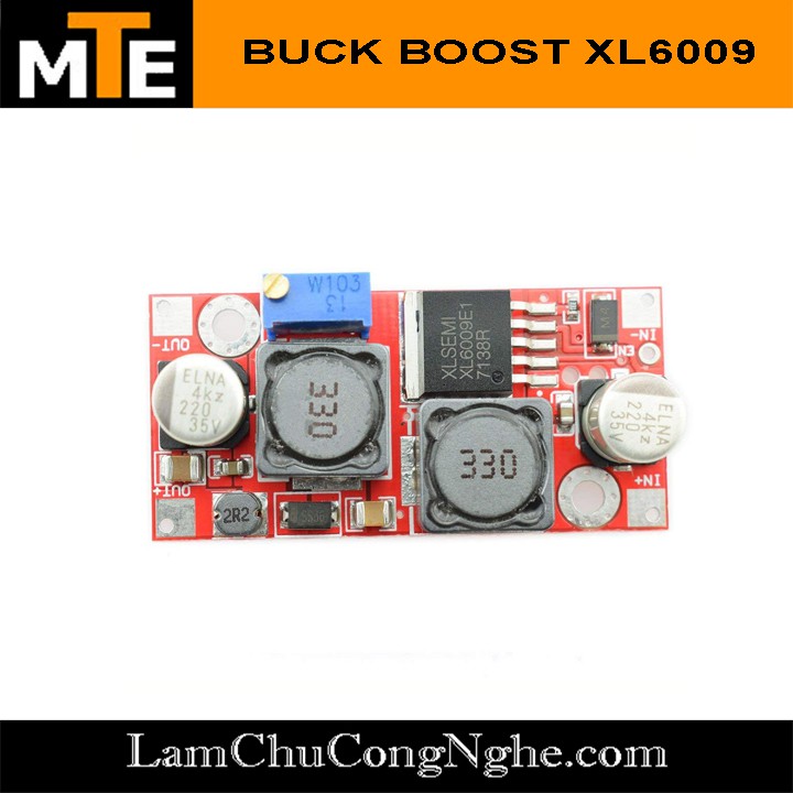 Mạch ổn định điệp áp Buck boost 20W XL6009 5v - 32v to 1.2v - 35v hiệu suất cao