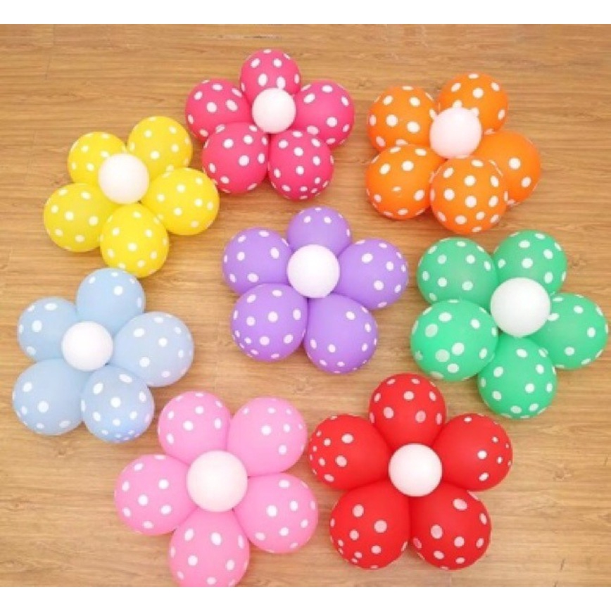 Set 10 Dụng Cụ Kẹp Bong Bóng 5 Trong 1 Trang Trí Tiệc