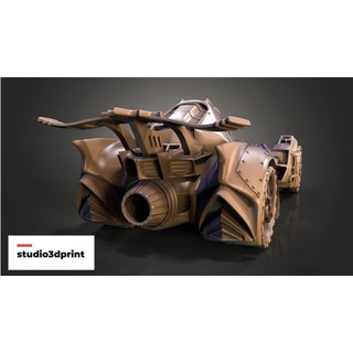 File in 3D Batmobile