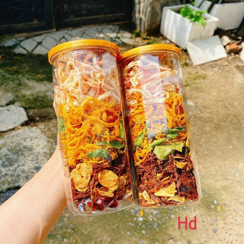 Khô Mix 3 Vị Bò Mực Gà