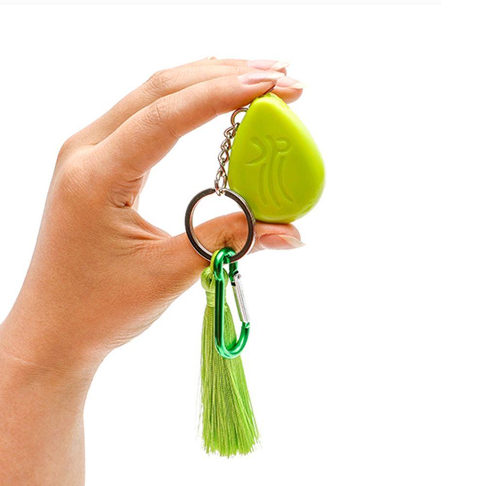 1 Thước Đo Lường Mini Bằng Thép Không Gỉ Mềm Mại Có Móc Khóa