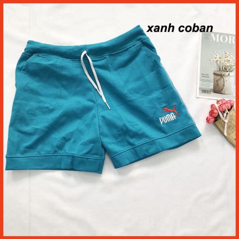 Quần đùi nữ sort nữ lưng thun dây rút thời trang