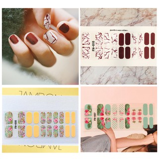 Miếng dán móng tay 3D - Nail Wraps (20 miếng dán khô)