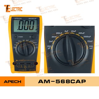 Apech am - 568cap đồng hồ đo tụ điện đo điện dung apech am 568 cap