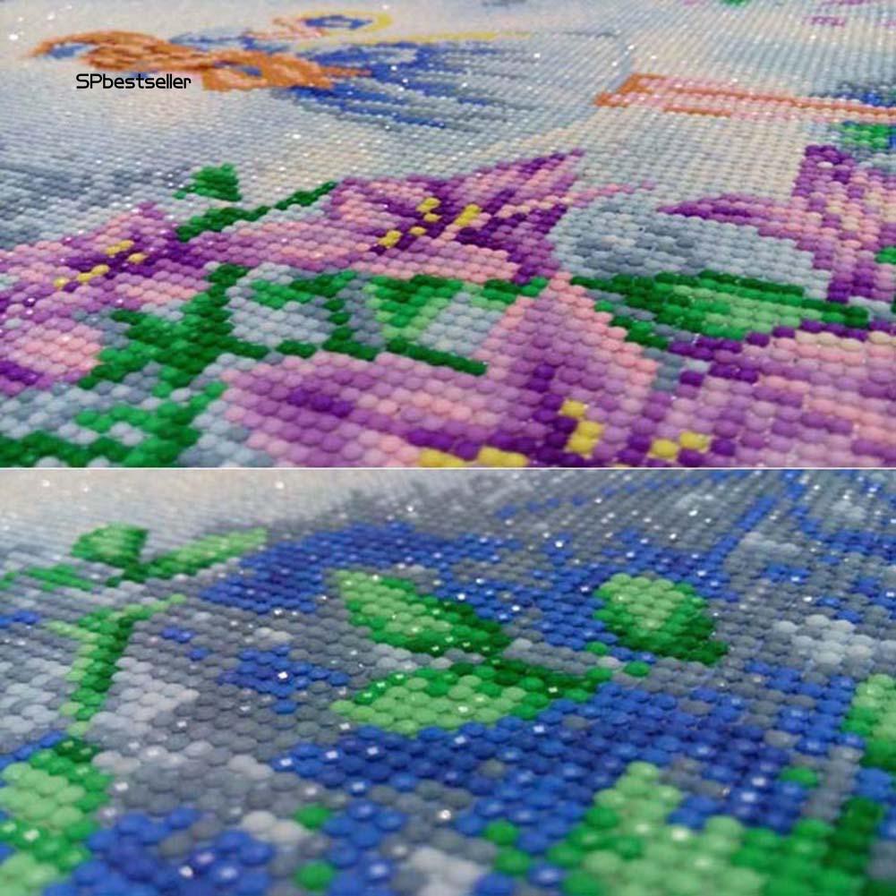 Tranh thêu trang trí thủ công 5D hình chúa Jesus ( mũi thêu hình X )