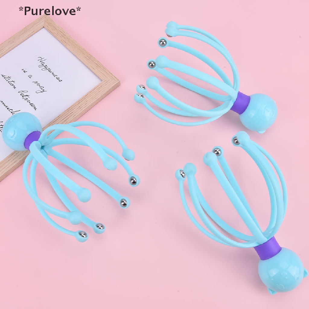 1 Dụng Cụ Mát Xa Đầu Hình Đầu Bạch Tuộc Giúp Giảm Căng Thẳng Hiệu Quả