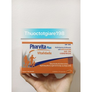 Pharvita Plus Bổ Sung Vitamin Và Khoáng Chất (Hộp 60 viên)