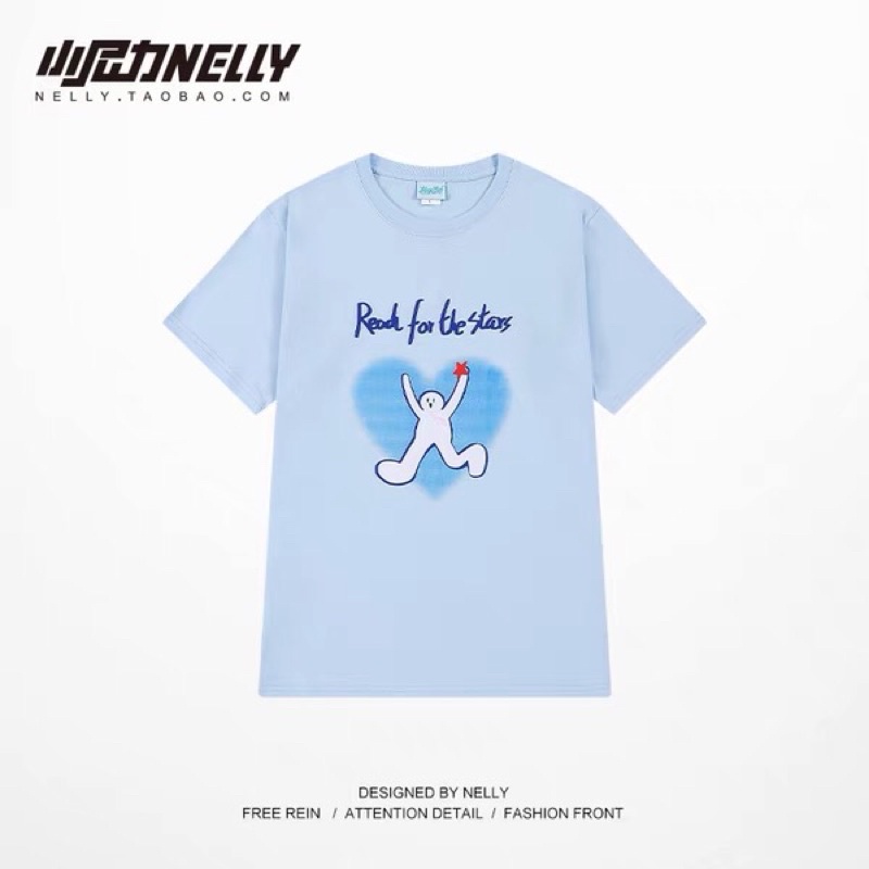 Áo phông nelly heybig sale (có sẵn) read for the stars