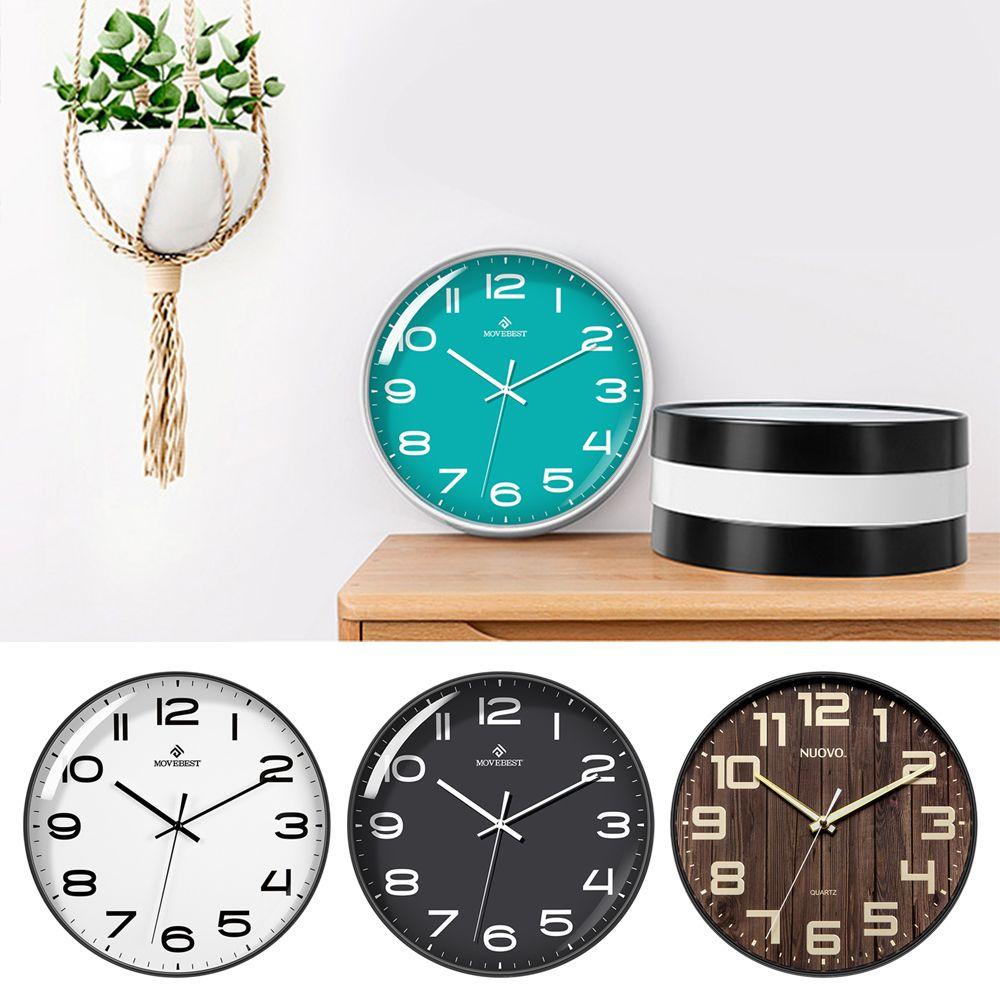 Đồng Hồ Treo Tường 3D 12inch Thiết Kế Tối Giản Trang Trí Nhà Cửa