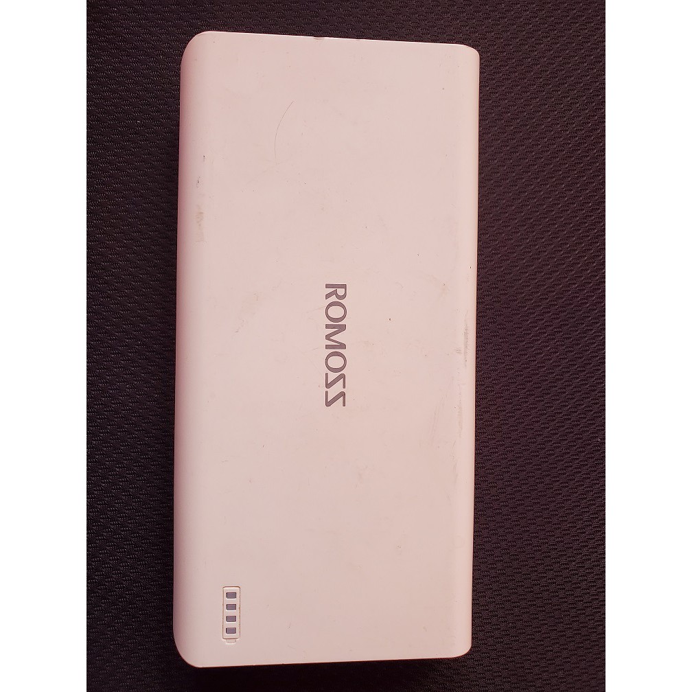 Sạc dự phòng Romoss Polymoss 20.000mAh qua sử dụng