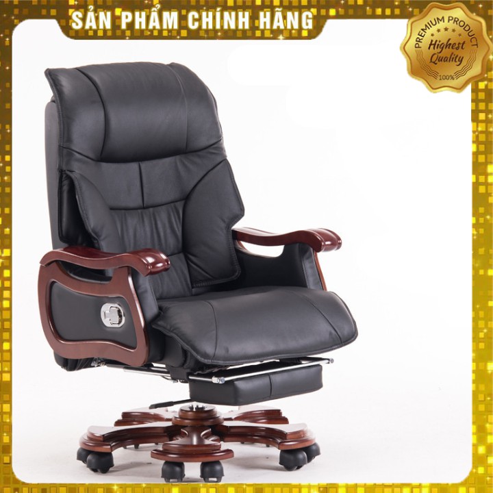 Ghế chủ tịch,Ghế giám đốc có massage Ghế văn phòng Hàng đẹp, chất lượng cao, Da cao cấp -T287 | BigBuy360 - bigbuy360.vn