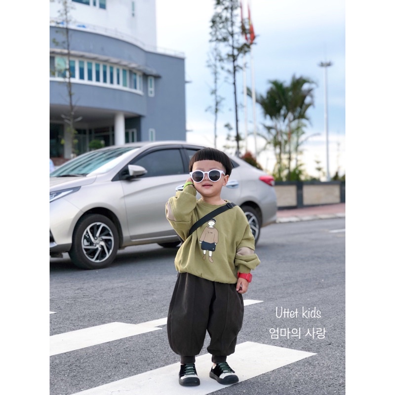 ÁO SWEATER CHO BÉ PHONG CÁCH HÀN QUỐC 1578 FORM CHUẨN SIZE SIÊU ĐẸP