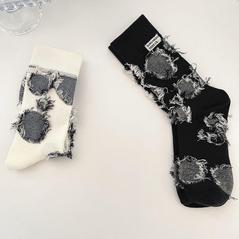 Vớ Cổ Vừa Thoáng Khí Thời Trang Nhật Bản Đơn Giản Cá Tính Cho Nữ