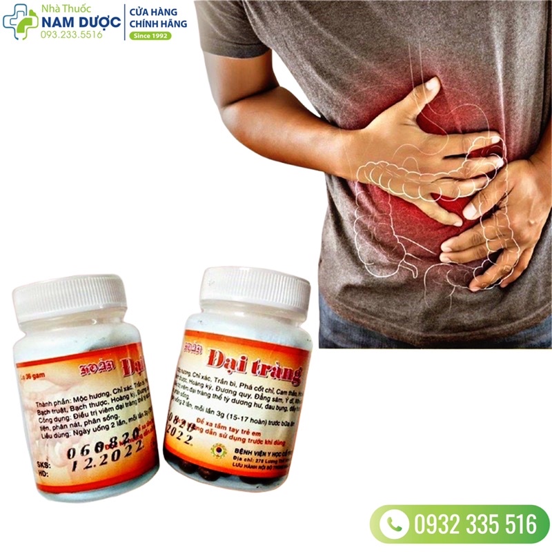 Dùng Cho Người Người Viêm Đại Tràng Đầy Hơi Sôi Bụng Đại Tiện Phân Nát Sống