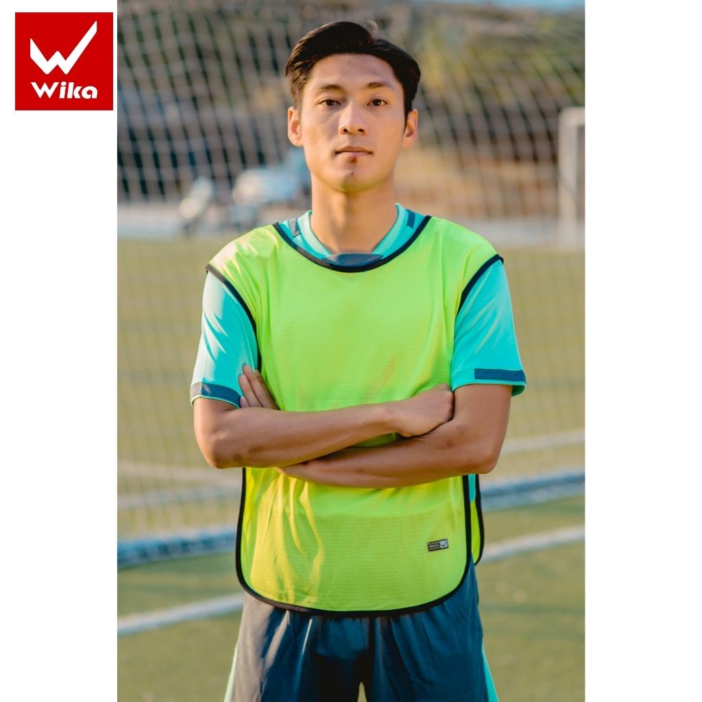 Áo Tập Thể Thao WIKA Dáng Hai Tà Chất Vải Mè Mềm Nhẹ, Siêu Thoáng Mát, Màu Sắc Bắt Mắt Nổi Bật AT1