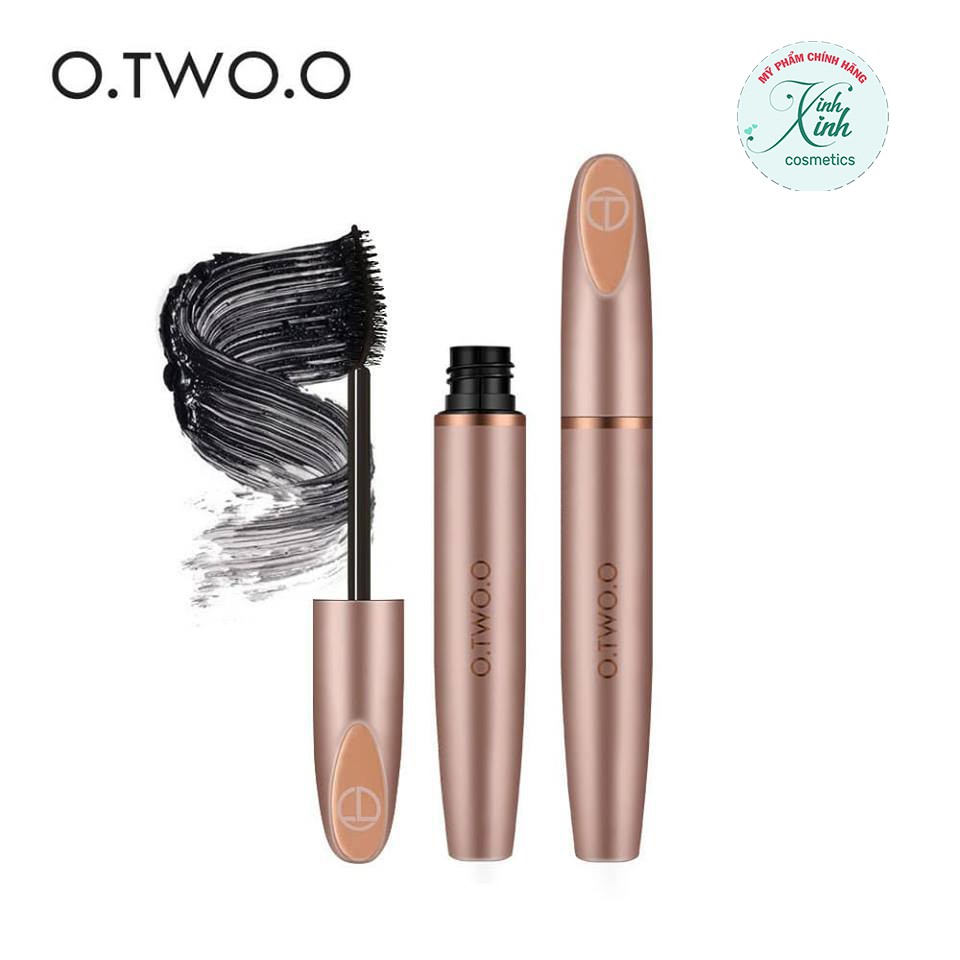 [CHÍNH HÃNG] Mascara không thâm nước thương hiệu O.TWO.O, Mascara uốn cong và làm dày mi sợi siêu mịn tạo hiệu ứng