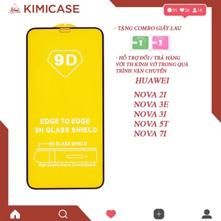 Kính cường lực full màn 9D Huawei nova 2i, nova 3i, nova 3e , nova 5t , nova 7i