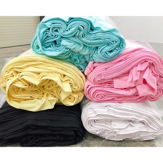 COMBO 5M VẢI THUN COTTON TRƠN 4 CHIỀU