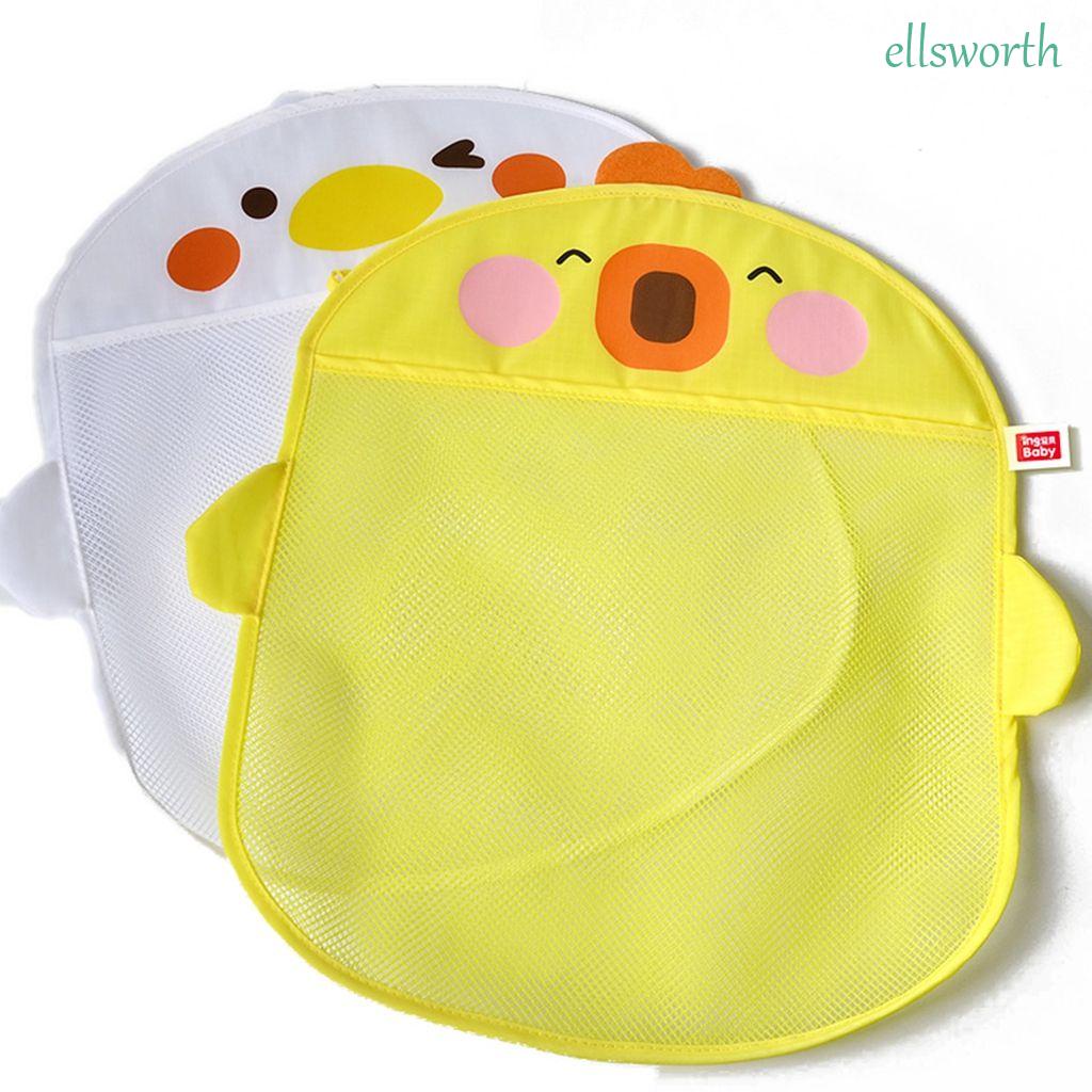 1 Túi Đựng Đồ Chơi Nhà Tắm Họa Tiết Vịt Dễ Thương Có Giác Hút Cho Bé Giá Đỡ