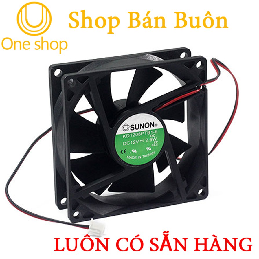 Quạt Tản Nhiệt 8x8x2.5cm 12VDC-0.19A