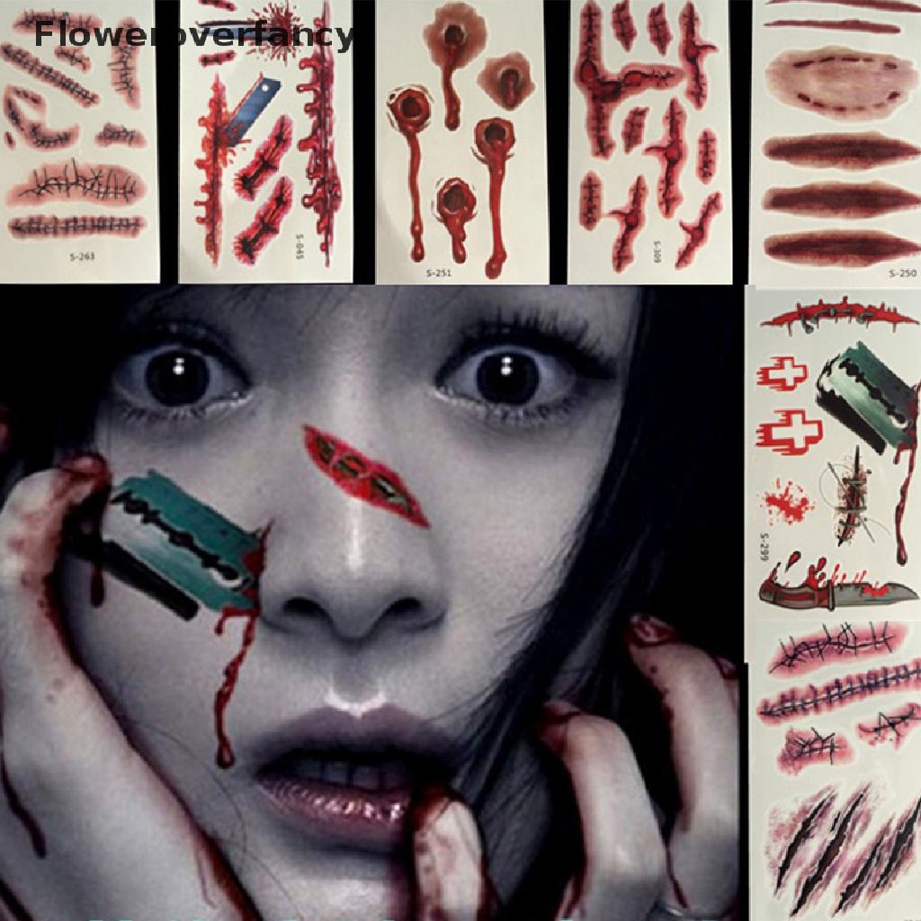 Hình xăm dán vết thương hóa trang Halloween | BigBuy360 - bigbuy360.vn