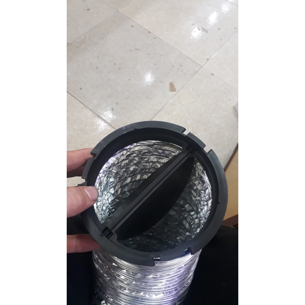 Ống bạc đường kính 100mm cho quạt thông gió, máy hút mùi | BigBuy360 - bigbuy360.vn