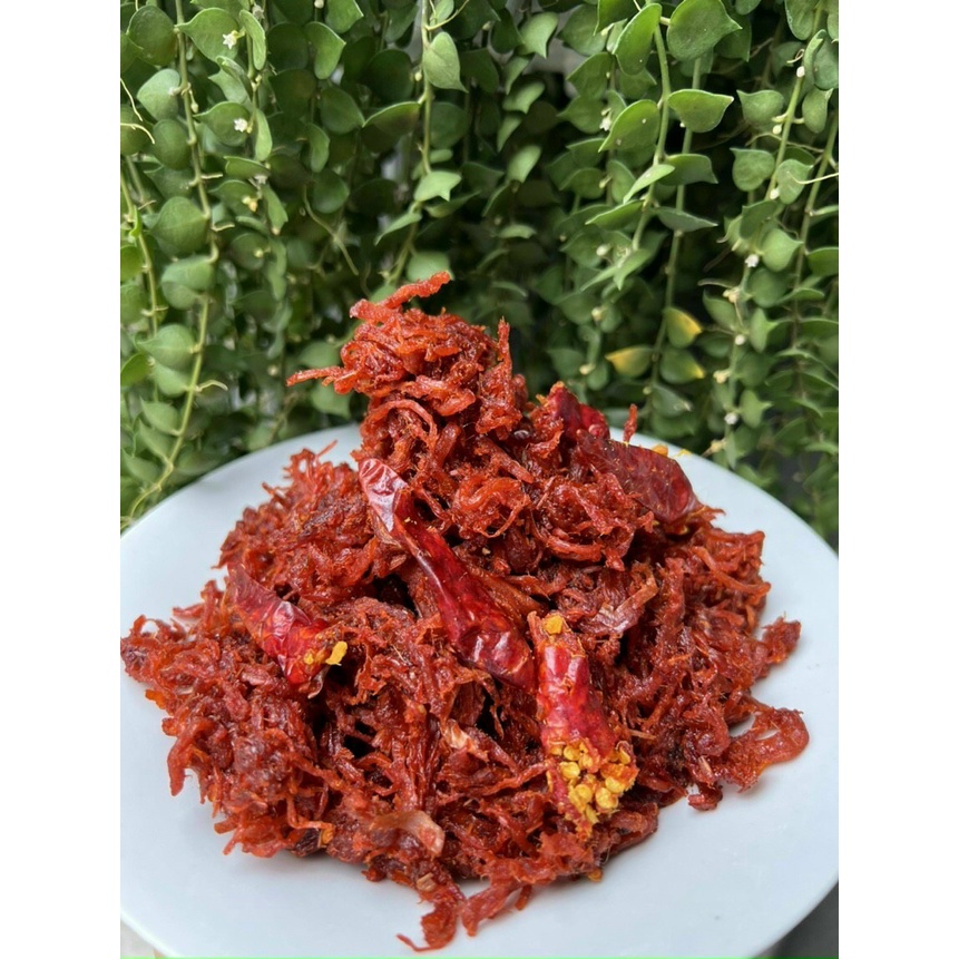 KHÔ BÒ SỢI HỒNG NGỰ-HỦ 300GR