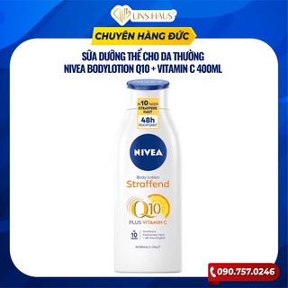 Sữa dưỡng thể Nivea Q10 dành cho da thường 400ml