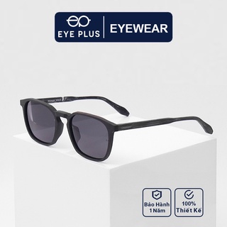 Kính râm nam thời trang EYE PLUS mắt vuông bo tròn họa tiết vân độc đáo KR Reeman-Square