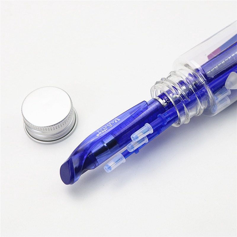 Set Bút Gel Kèm 9 Ruột Bút + 1 Gôm Tẩy Tiện Lợi Dành Cho Học Sinh