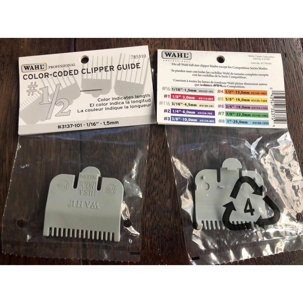 Cử nhựa tông đơ Wahl chính hãng 1.5mm