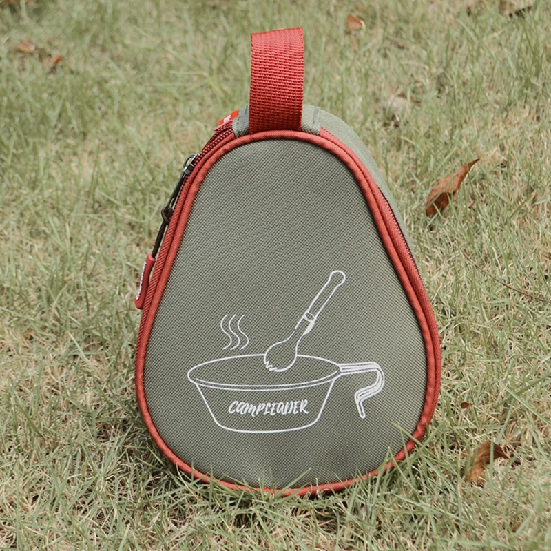 Túi Đựng Tô / Cốc Bằng Vải Oxford Tiện Dụng Mang Theo Du Lịch Cắm Trại Ốp