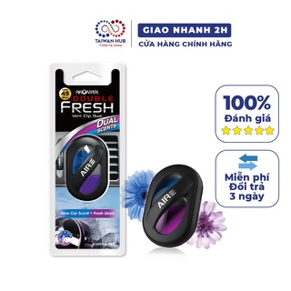 Nước hoa ô tô khử mùi cao cấp kẹp cửa gió điều hòa xe hơi AROMATE lưu hương bền lâu mùi hương xe mới và dạ mới TaiwanHub