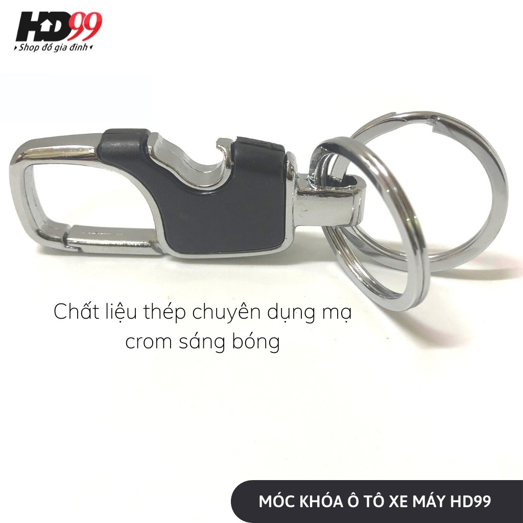 Móc Khóa Xe Máy Inox HD99  Chỉ 12K [RẺ VÔ ĐỊCH]