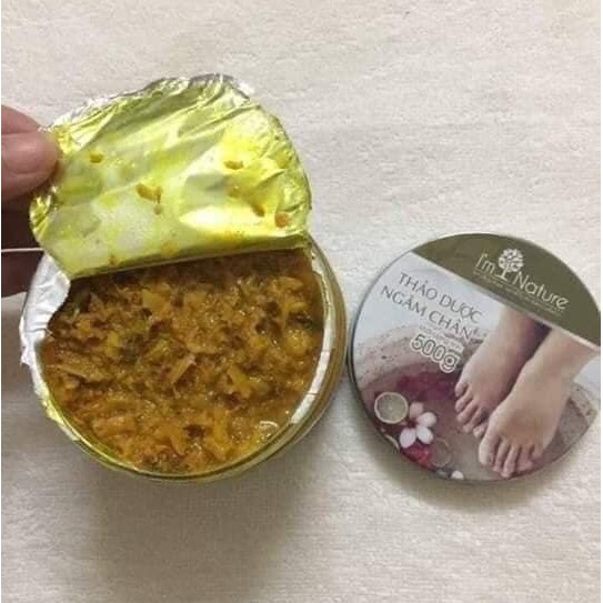 Ngâm Chân Thảo Dược - Giảm Đau Nhức Sưng Phù Chân Giúp Ngủ Ngon - Giữ Ấm Cơ Thể  Và Phòng Cảm Lạnh _ Hũ 500 gr